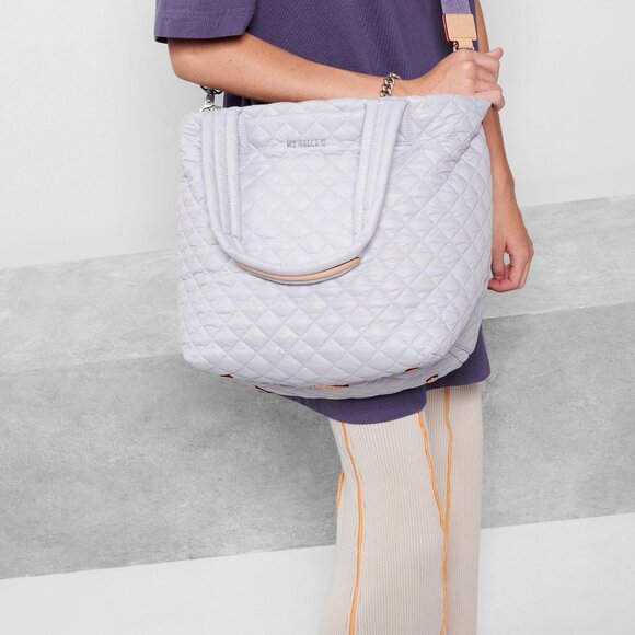 MZ Wallace Bag, Lilac Medium Metro Tote Deluxe